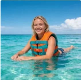 Portable Light Life Vest Adult Children Professional Buoyancy Jacket for Fishing Snorkel Swim