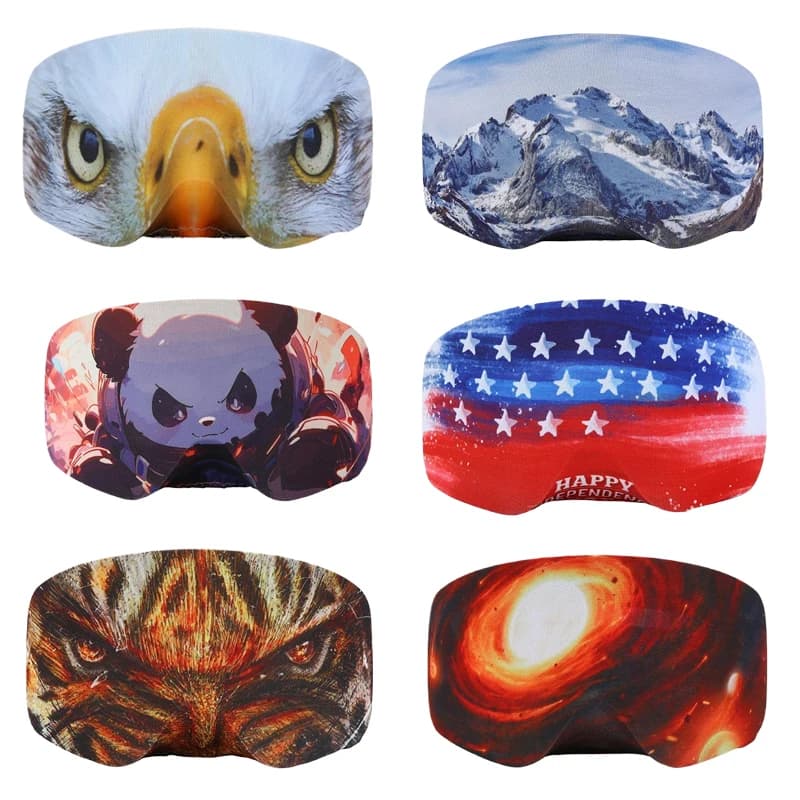 Elastic Scratch-Proof Ski Goggle Protective Cover For Skiing Snowboarding Snow Sports Eyewear