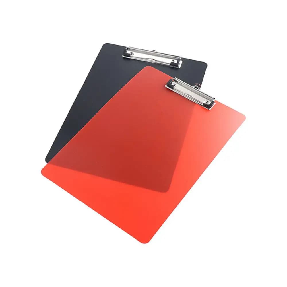 With Low Profile Gold Clip A4 Writing Clipboard Document Folder Writing Tablet A4 Paper Organizer Writing Pad Writing Sheet Pad