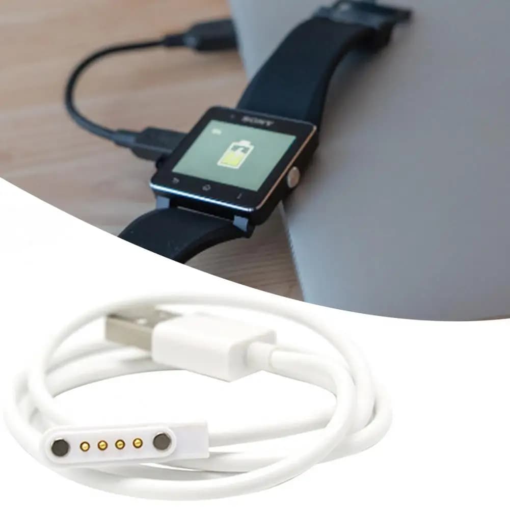 Cavo di ricarica USB magnetico Orologio Ricarica rapida rapida Dock di ricarica da 80 cm Accessori per orologi intelligenti per Smart 4 pin