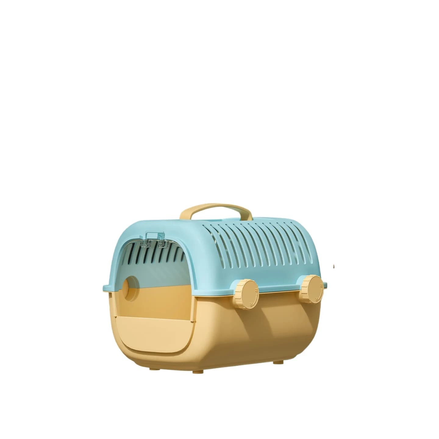 Trasportino per Animali Domestici, Lussuosa Gabbia da Viaggio per Criceti/Uccelli con Bottiglia d'Acqua - Casetta Portatile per Piccoli Animali (Pappagalli)