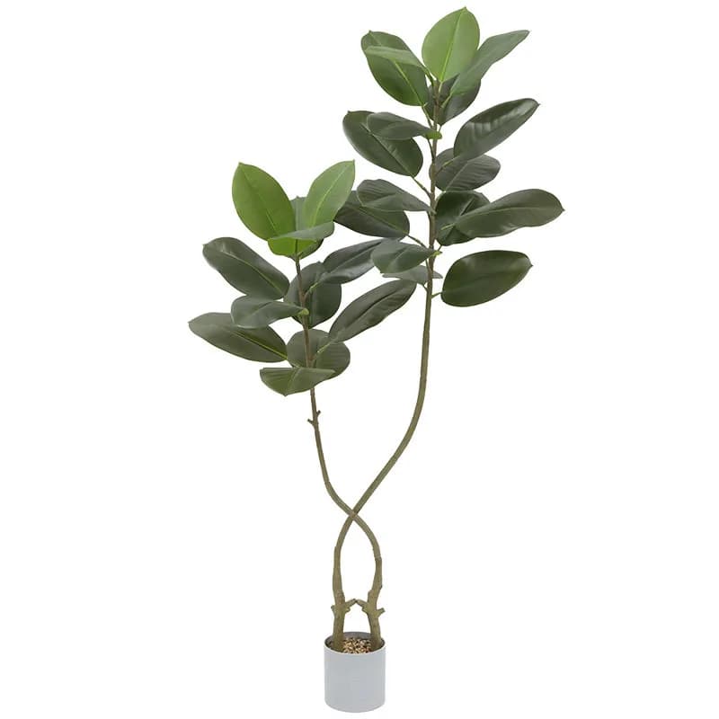 Decorazioni per la casa Decorativi per interni Seta Verde Simulazione Alberi Pianta artificiale di Ficus Albero artificiale di Banyan