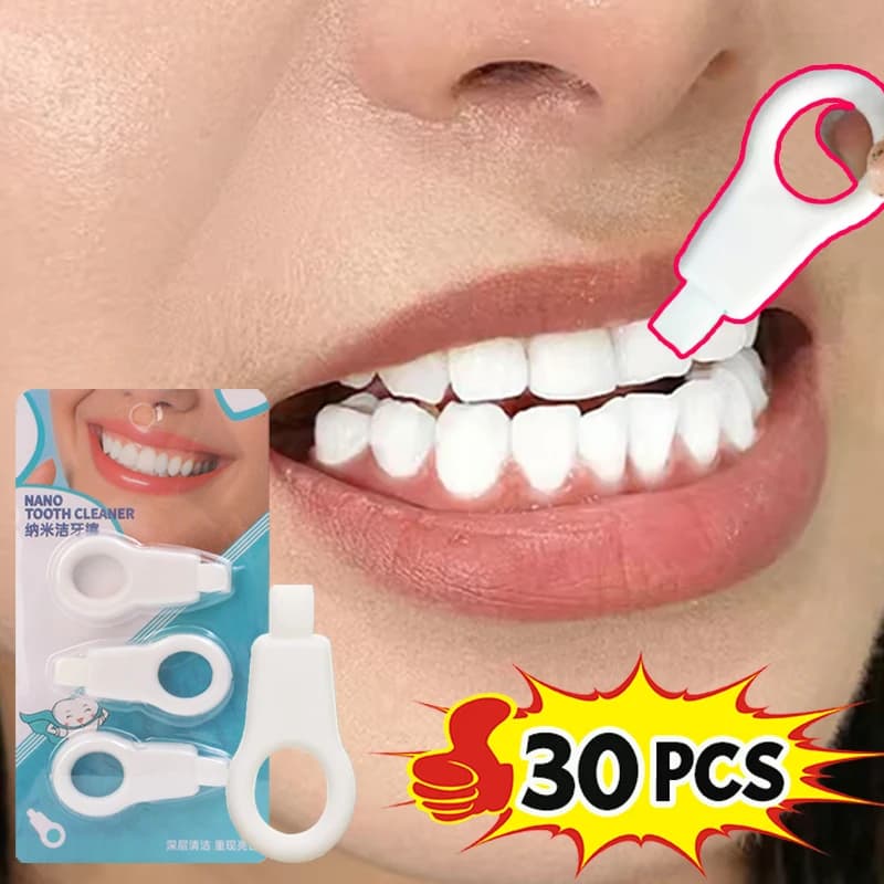 3-30 pezzi nano detergente per denti inodore non tossico prodotti per la pulizia dei denti rispettosi dell'ambiente rimuovi macchie di tè macchie di caffè strumenti