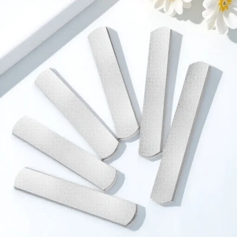 6Pcs Weighted Steel Plates Fitness Weight Bearing Bars Adjustable Exercise Steel Strips for Training Vests Leg Arm Workouts