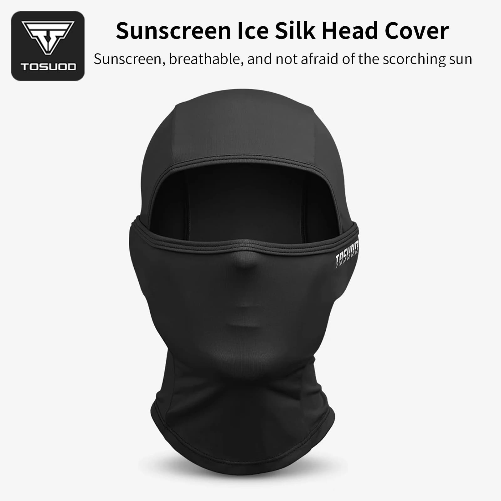 TOSUOD Riding Mask Sunscreen Sun Hat Quick-drying Breathable Face Cover Bike Wind Protection Balaclava Hat Scarf Hood
