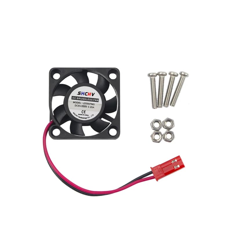Raspberry Pi 4 Cooling Fan Heat Dissiper Cooling Radiator DC 5V CPU Cooling Fan for Raspbery Pi 4/3B