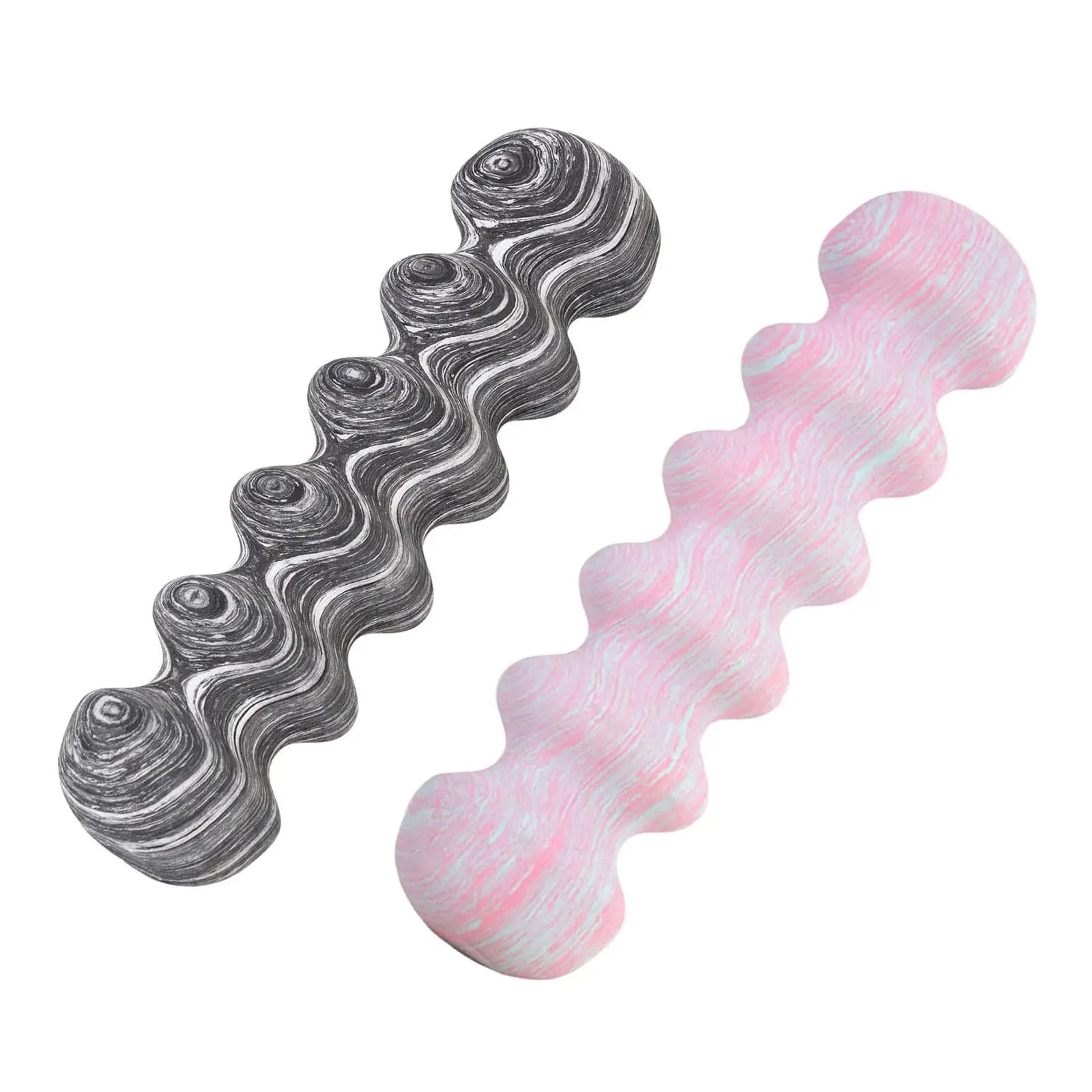 EVA Foam Roller for Fitness, Textile Back Massage Tool, Muscle Recovery Roller for Yoga, Pilates and Gym