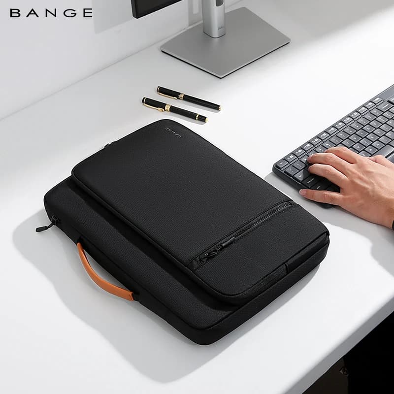BANGE Protective Laptop Sleeve Case for 13.3 14 15.6 16 Inch New MacBook Pro M3 Max M2 M1 Slim Carrying Laptop Bag Men Women