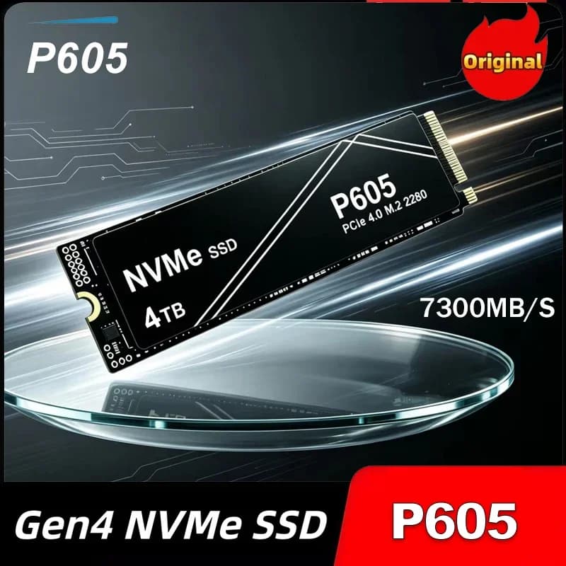 High Speed PCIe Gen4 NVMe M 2 SSD 1TB 2TB 4TB 7300MB/s Gaming Drive For PS5 Laptop PC OEM Original