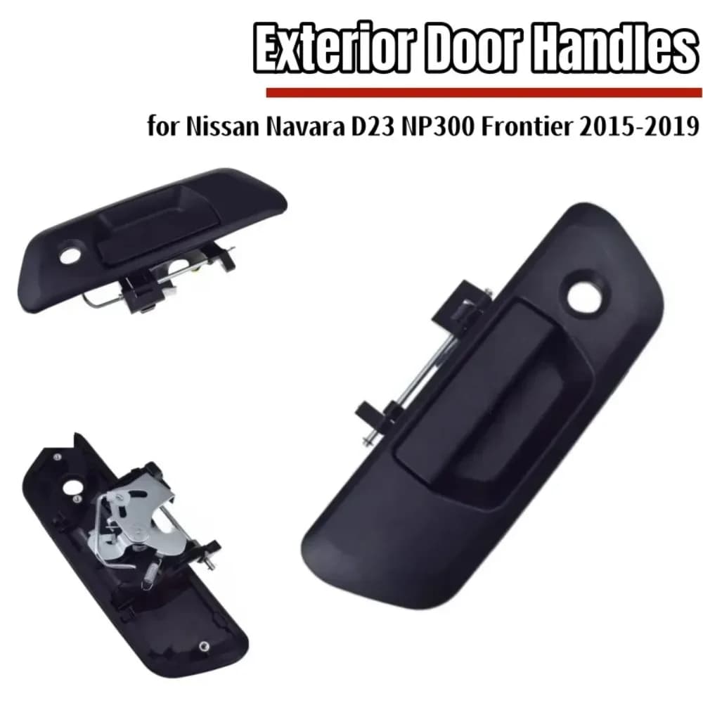 For Nissan Navara D23 NP300 Frontier 2015-2019 906064JG0B New Trunk Handle Tailgate Handle W/key hole