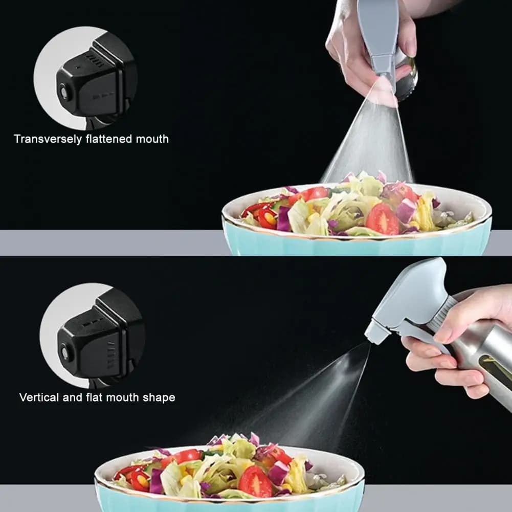 Glass Olive Oil Sprayer Mister Cooking Easy Pour Oil Dispenser Oils Bottle Canola Oil Spritzer For Air Fryer Kitchen Gadgets