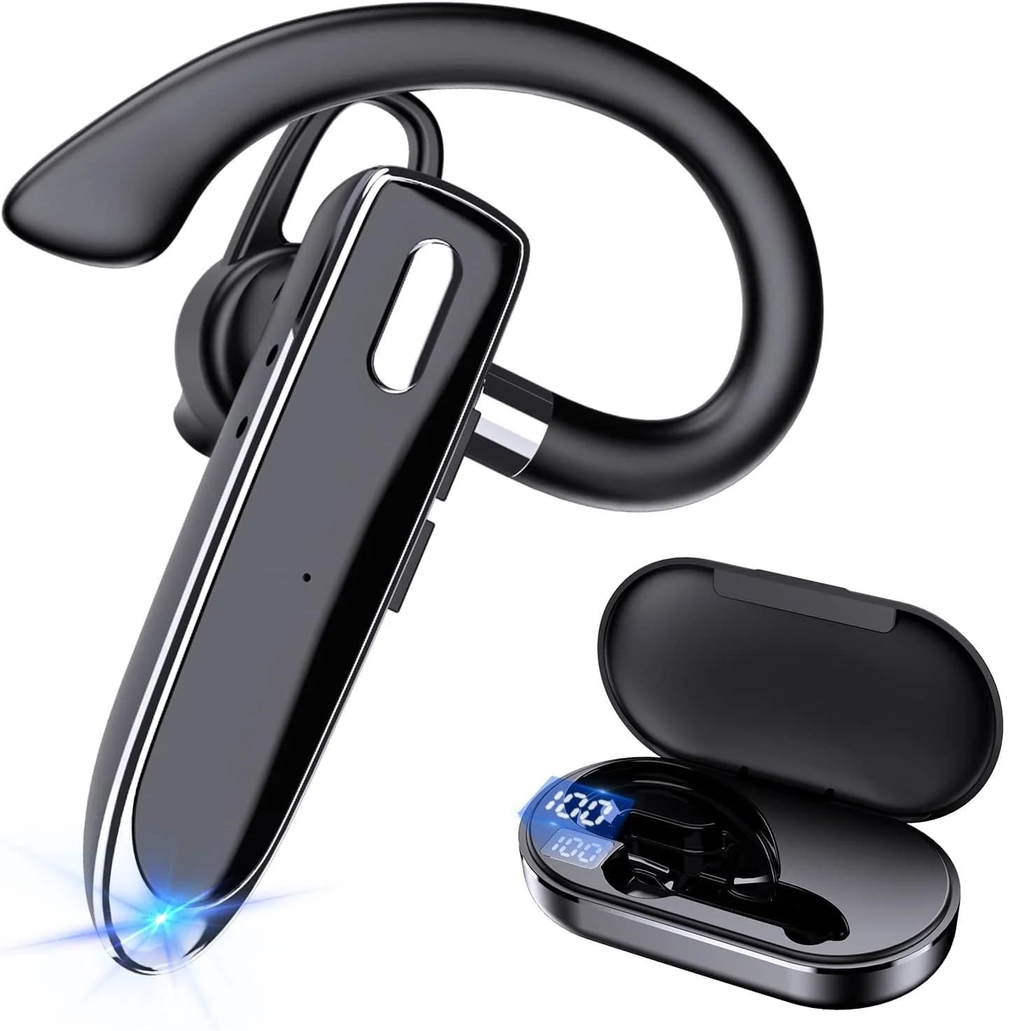 500 mAh Wireless Bluetooth headphones in standby long earphones Audiophones with microphone HD music headphones for iPhone Android