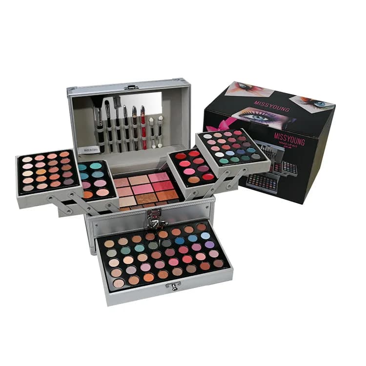 Make-up Kit All-in-one Makeup Gift Set for Women Full Kit Includes Makeup Brush Shade Palette Set for Eye Lip Lip Set