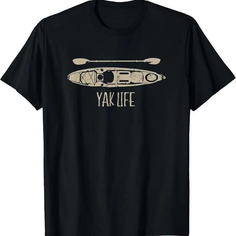 Maglietta Yak Life Kayak Kayak e pagaia