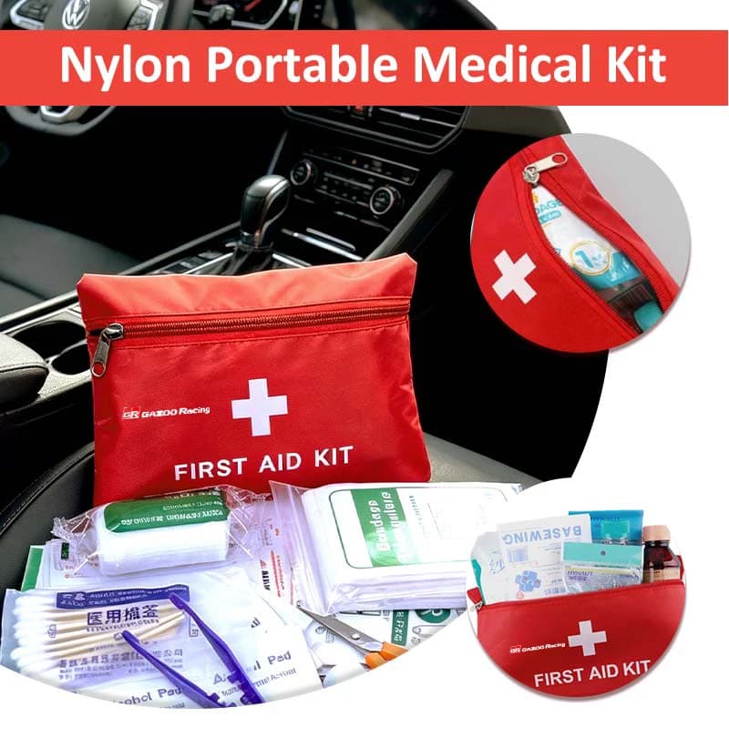 Car First Aid Kit Waterproof Portable Emergency Kit Storage Bag For Toyota RAV4 Camry Avalon Avensis Runner Verso Fortuner Venza