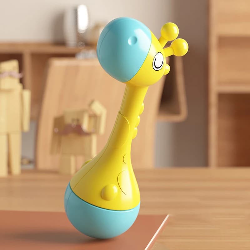 Prima sonaglina per bambini, giocattoli educativi per neonati, regalo per bambini, sonaglina in plastica, giocattoli per la prima infanzia, suono morbido