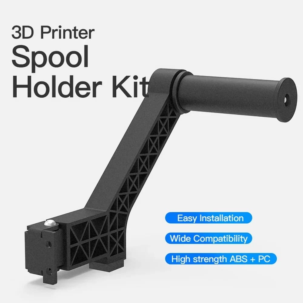 CREALITY Coil-Pro Support Kit 3D Printer Parts Swivel Filament Support PLA with Built-in bearing for Ender CR series