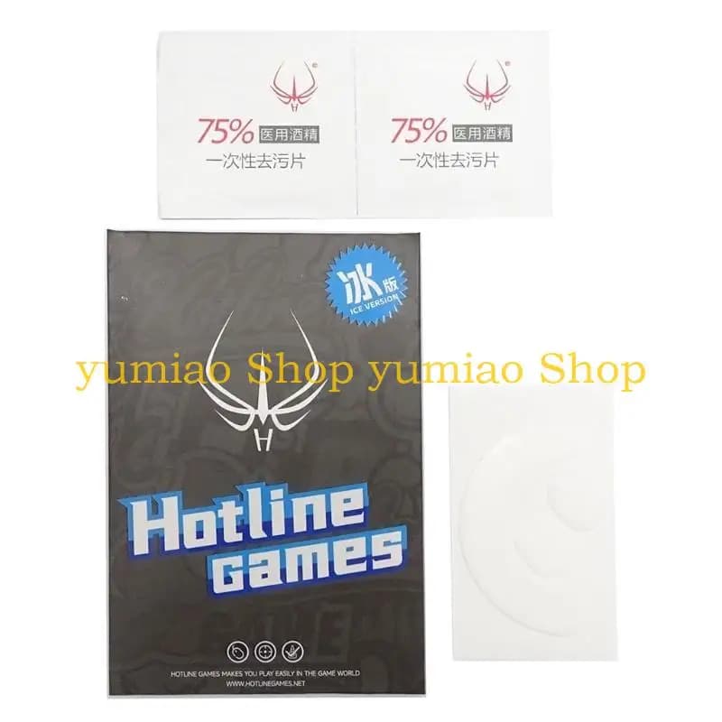 587B Games ICE Version Mouse Skates Feet for 3 Mouse Glides White