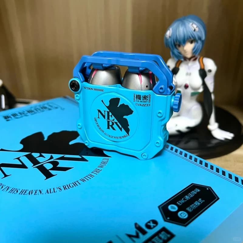 Bilibili BEMOE NERV TWS Auricolari Bluetooth wireless Mecha Style ENC Cuffie da gioco in metallo con riduzione del rumore