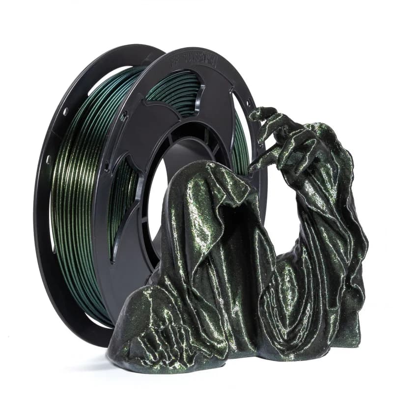 Cat's Eye Gold Color Shift PLA 3D Printer Filament, 1KG Spool