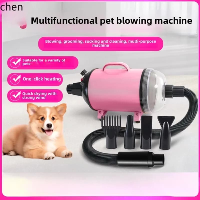 Asciugacapelli per cani da compagnia HXL, asciugacapelli ad alta potenza, asciugatrice per bagno, artefatto per soffiaggio di peli di cani di grandi dimensioni
