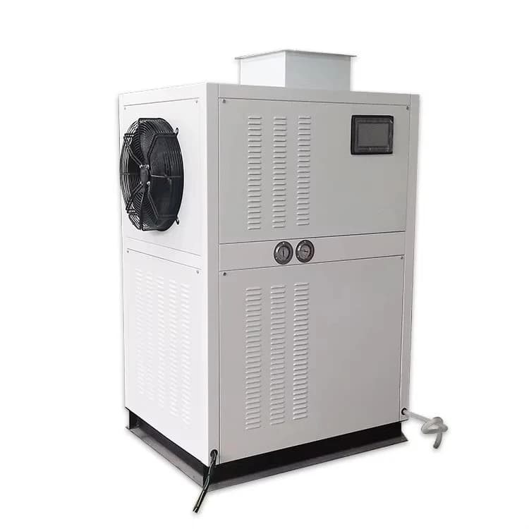 Macchina di raffreddamento ad aria per riscaldamento ad aria con deumidificatore per condotto industriale da 10 kg/h