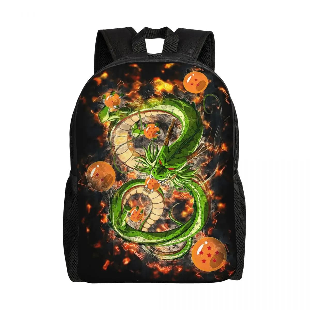 Custom Dragons Ball Goku Anime Backpack for Men Women Waterproof School College DBZ Cartoon Bag Print Bookbag
