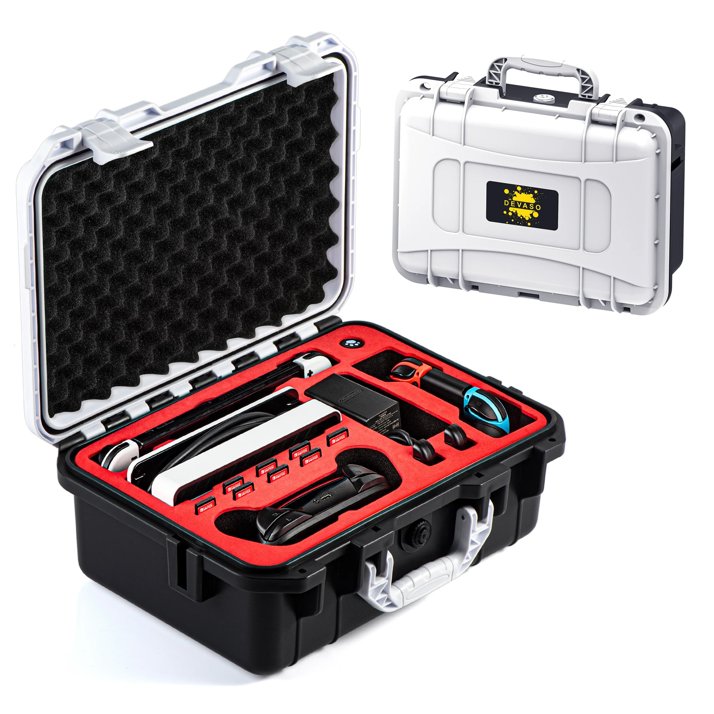Per Switch oled Nintendo Game storage box custodia impermeabile custodia sicura per la protezione anticaduta accessori per la scatola di immagazzinaggio