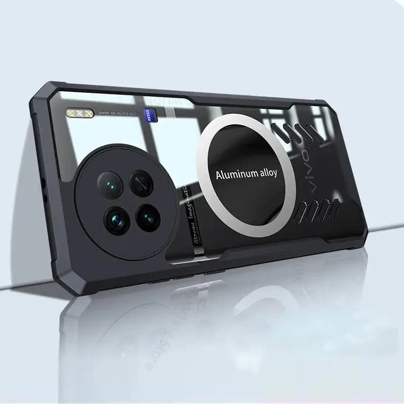 Custodia Magnetica Magsafe per Vivo X300 X200 Pro, Cover Dissipazione Calore per VIVO X Note X100 S X80 Pro
