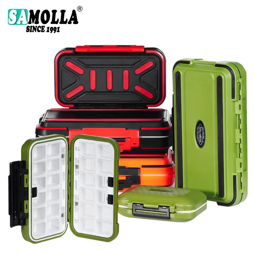 Waterproof Fishing Equipment Box Fishing Accessories Tool Box Fishing hook box fake bait boxes for carp fishing items