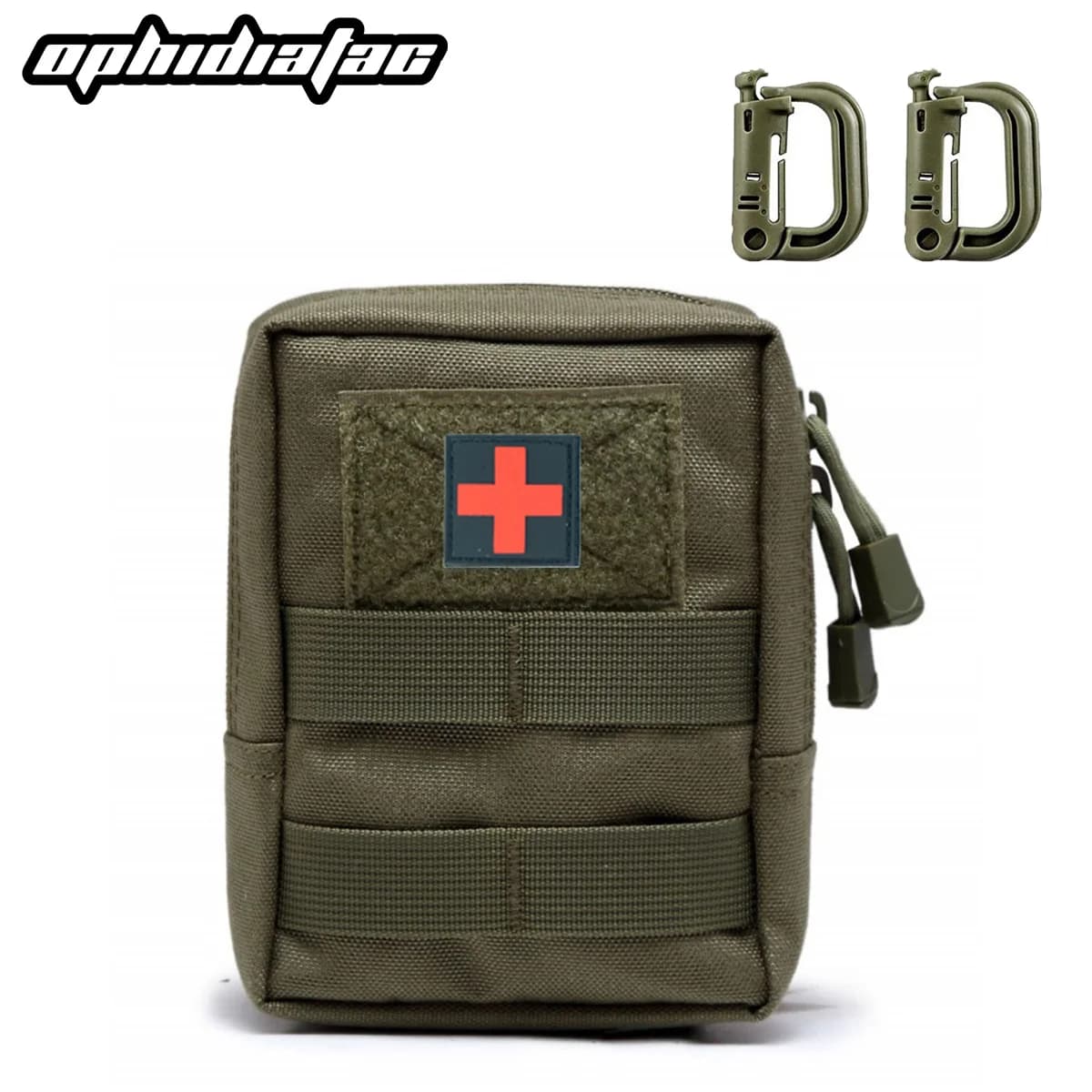 Ophidian MOLLE Marsupio Kit di accessori EDC Kit di attrezzi da esterno Kit di pronto soccorso Kit di emergenza