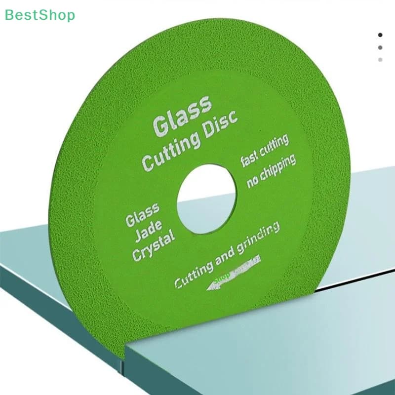 ★ ★ ★ Disco da taglio per vetro con lama ultrasottile da 100 mm, diamante, giada, bottiglia di vino, smerigliatrice angolare per lucidatura in ceramica