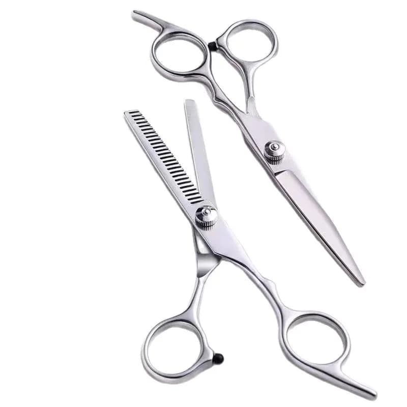 Forbici da Barbiere Professionali per Taglio Capelli a Casa, Modellatura Frangia e Styling – Pratiche Forbici Manuali per Acconciature