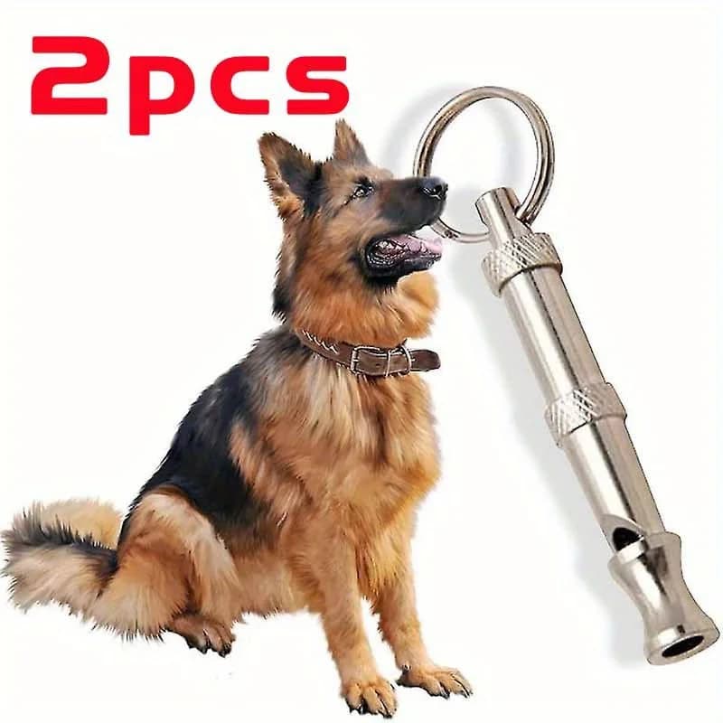 Stainless Steel Cane Fischietto, Adjustable Portable Tool for Ultrasonic Training of Dogs and Cats
