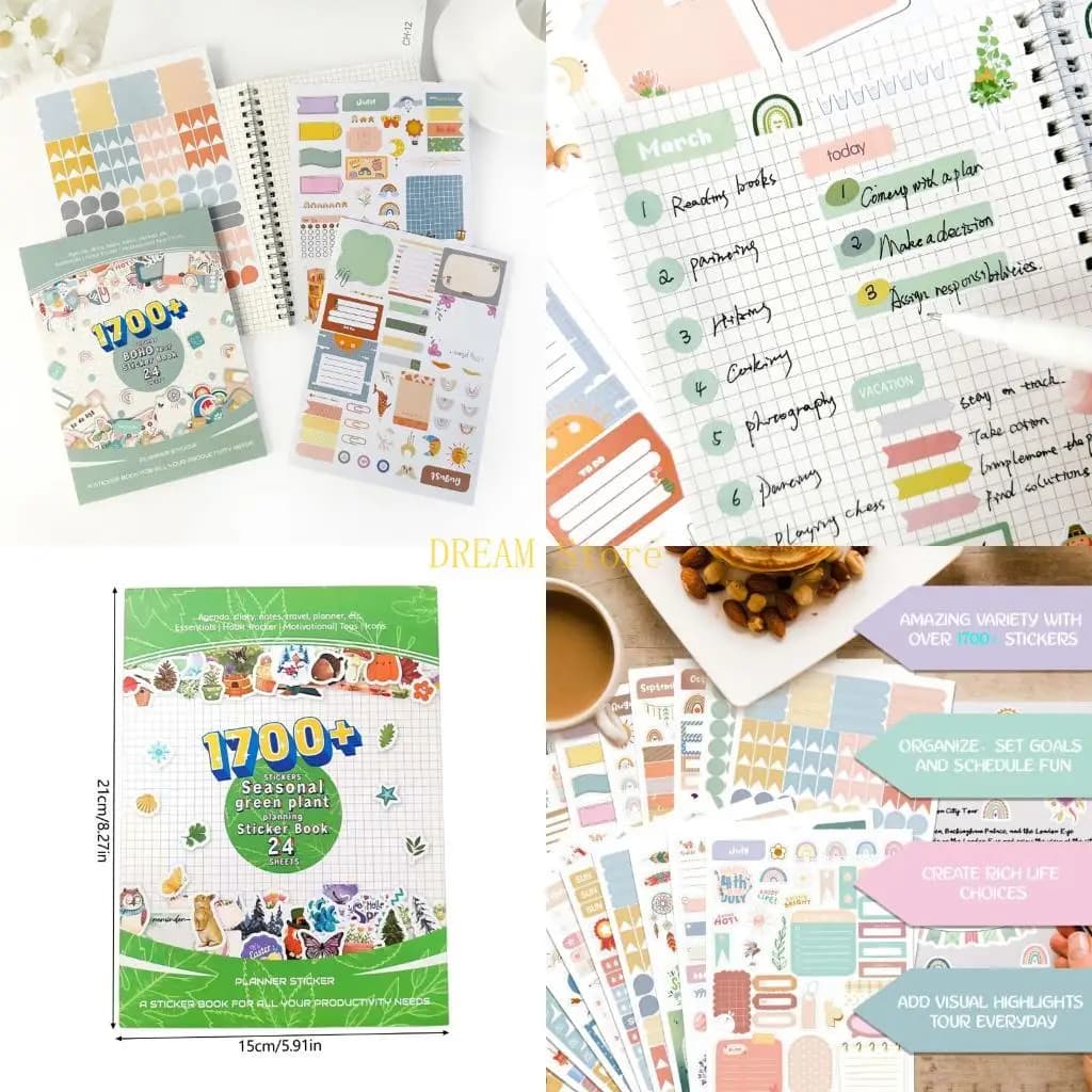 Adesivo per diario artistico Adesivo per pianificatore adesivo per diari scrapbooking migliore vendita