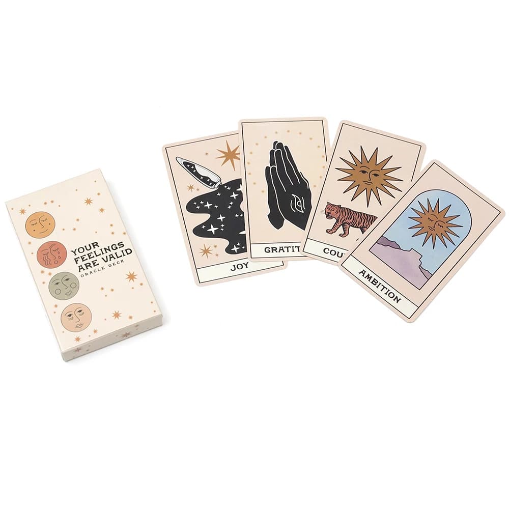 Vendita calda Il tuo sentiero Mazzo di carte dei tarocchi classici Mazzo di tarocchi Fate Fortune Telling Party Gioco da tavolo da tavolo Oracoli Mazzo giocattolo