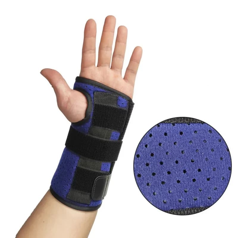 1 pz traspirante distorsione avambraccio stecca protezione per il polso palestra Crossfit Carpiano Tunnel braccialetti supporto per il polso Brace Strap uomo donna