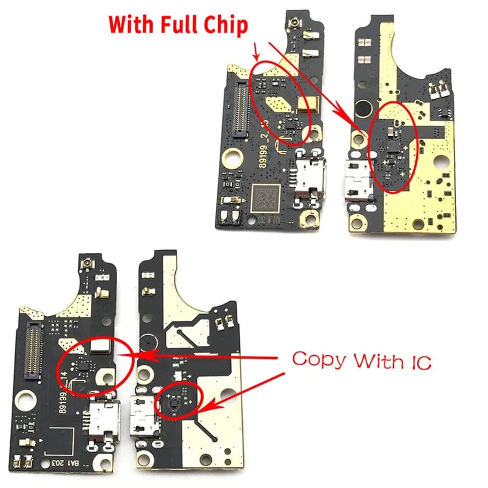 NUOVO Cavo Flessibile con Porta di Ricarica USB e Connettore Microfono per Asus Zenfone 5Q ZC600KL (IC - Ricarica Rapida)