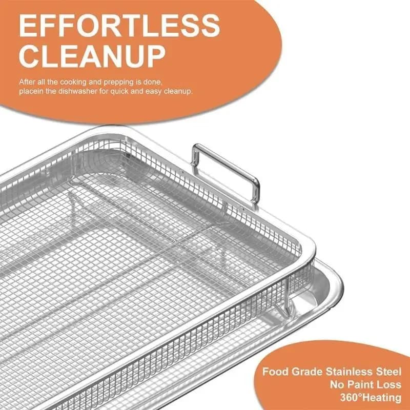 D0AB Set baskets and trays for stainless steel fryer Healthy cooking for fries