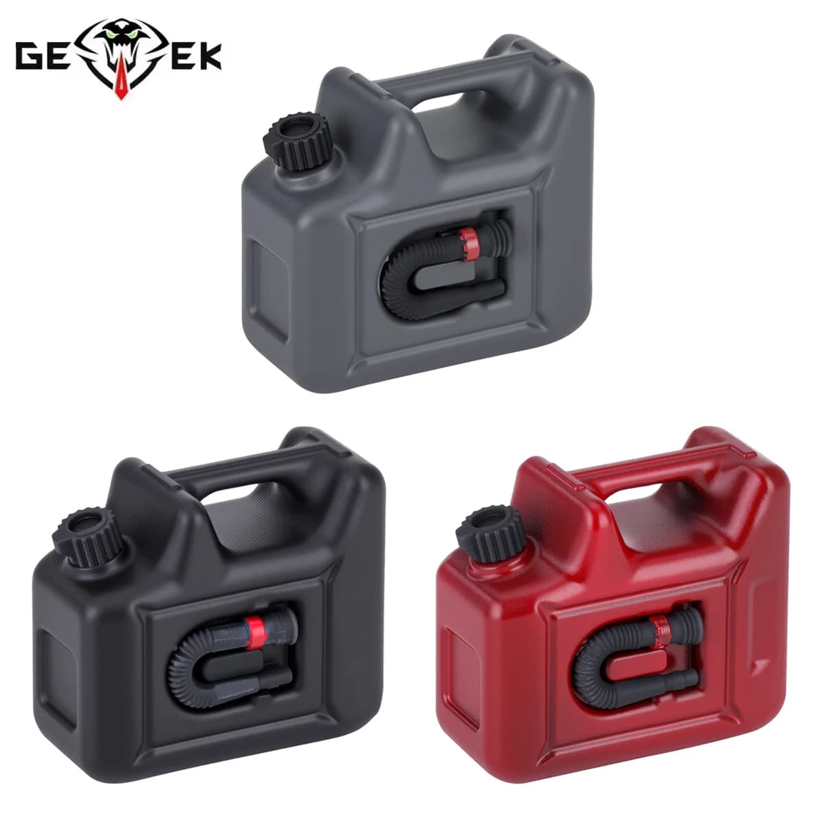 1/2Pcs Mini Fuel Tank Decoration Simulation Camping Oil Barrel for 1/10 RC Crawler Car SCX10 TRX4 D90 VS4-10 RC4WD