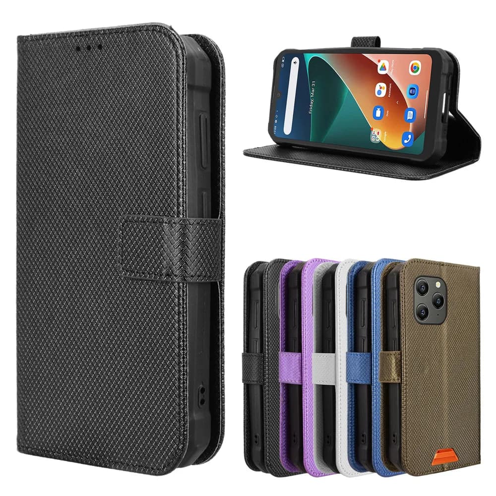 Custodia in pelle Proteggi la copertura per Blackview BV5300 Plus Pro Flip Cover per BlackviewBV 5300 Portafoglio Supporto per carta Coque per telefono