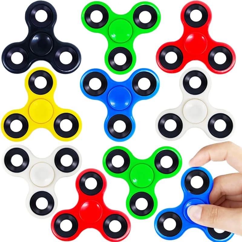 Fingertip Spinner EDC Decompression Anti-Anxiety Stress Relief Fidget Toys for Kids And Adults Party Favors Classroom Prizes