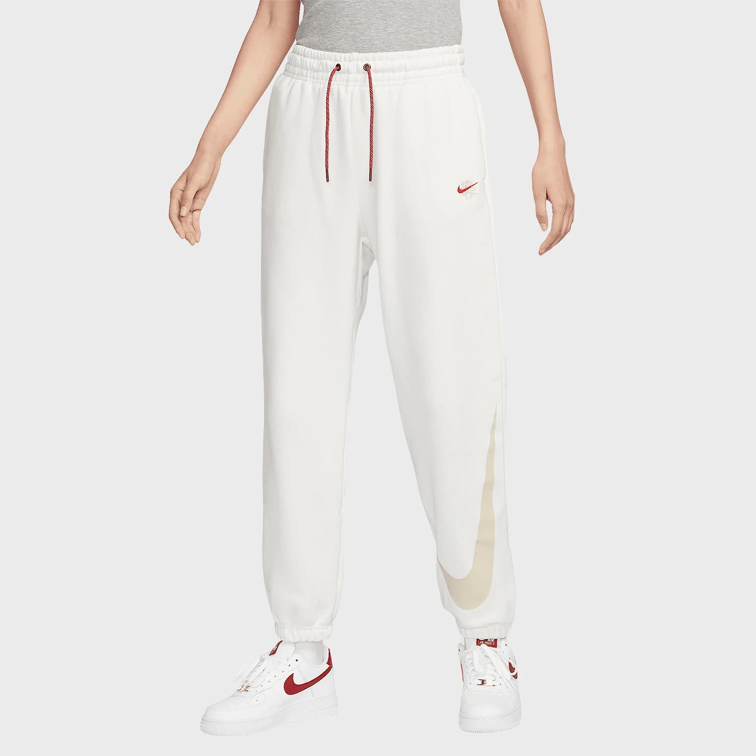 Pantaloni sportivi con cravatta a vita alta da donna Nike Official Genuine Sportswear HV8463-133