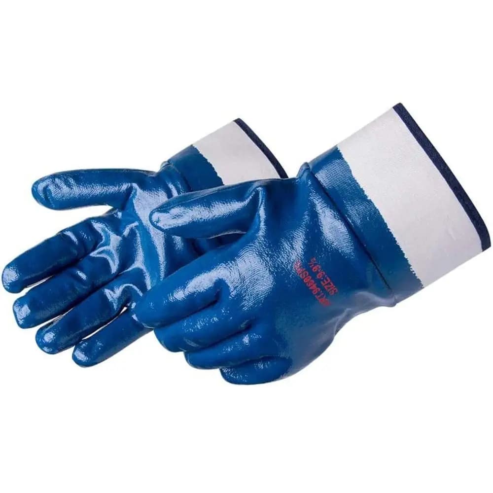 Guanti di sicurezza Glove amp Safety 9460SP completamente rivestiti in nitrile con polsino di sicurezza 21/2, fodera in jersey, presa resistente all'abrasione, per lavori industriali