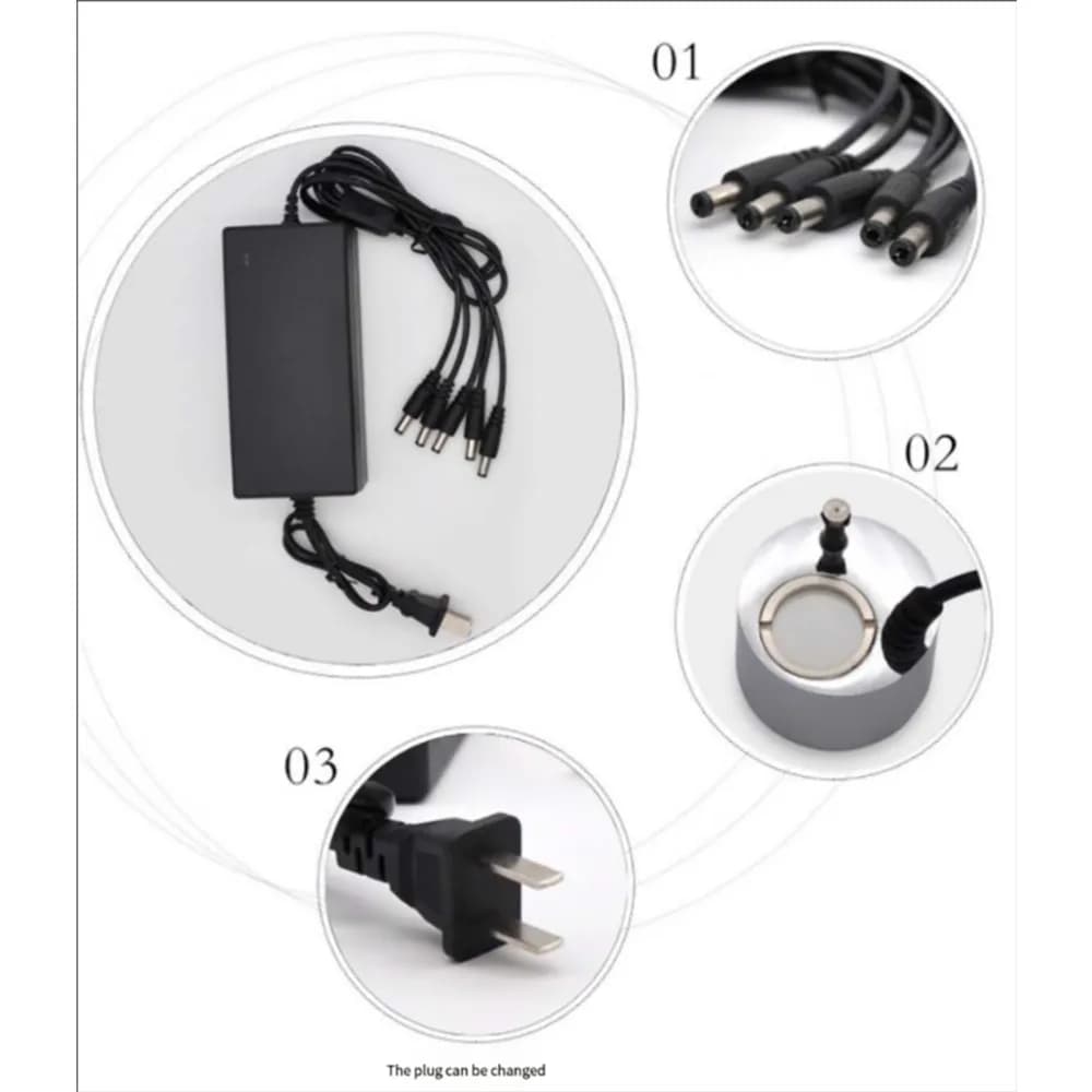Atomizzatore a Ultrasuoni Senza Luce con Testa in Metallo e Chip in Ceramica, Nebulizzatore da 38mm per Fontane da Balcone e Cortile, Umidificatore EU