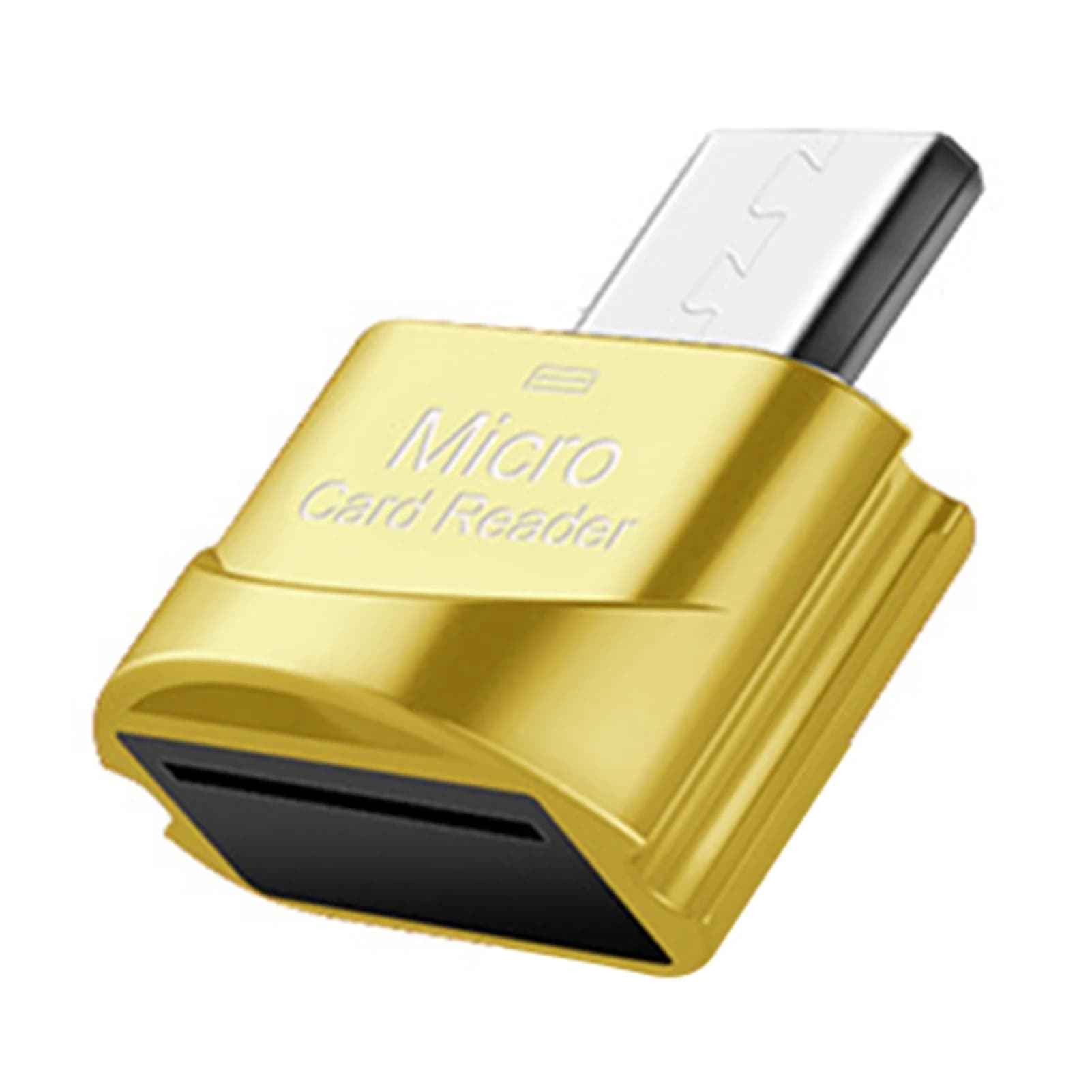 Mini adattatore portatile Type-c 3.1 Micro USB OTG Lettore di schede di memoria in lega di alluminio ad alta velocità