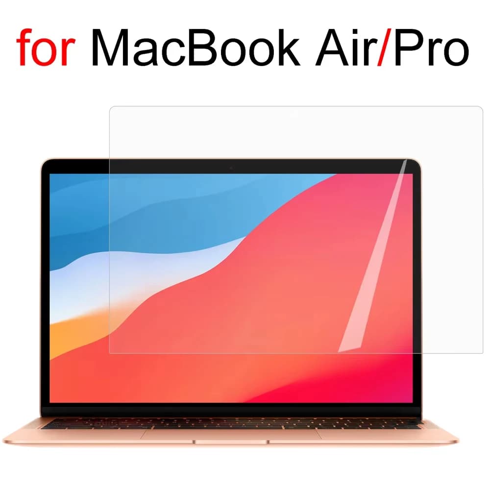 Protezione dello schermo per MacBook Air13.3 Pro13.3 HD Pellicola morbida Guard A2681 A1369 A1466 A1706 A1708 A1989 A2159 A2251 Copertura completa