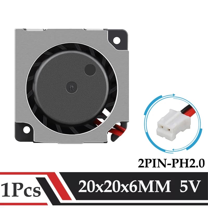 Gdslime DC 5V 20MM Desktop Solid State Drive radiatore dedicato 20x20x6MM Laptop ultrasottile Turbo Cooler Fan 2006 2CM Micro Fan