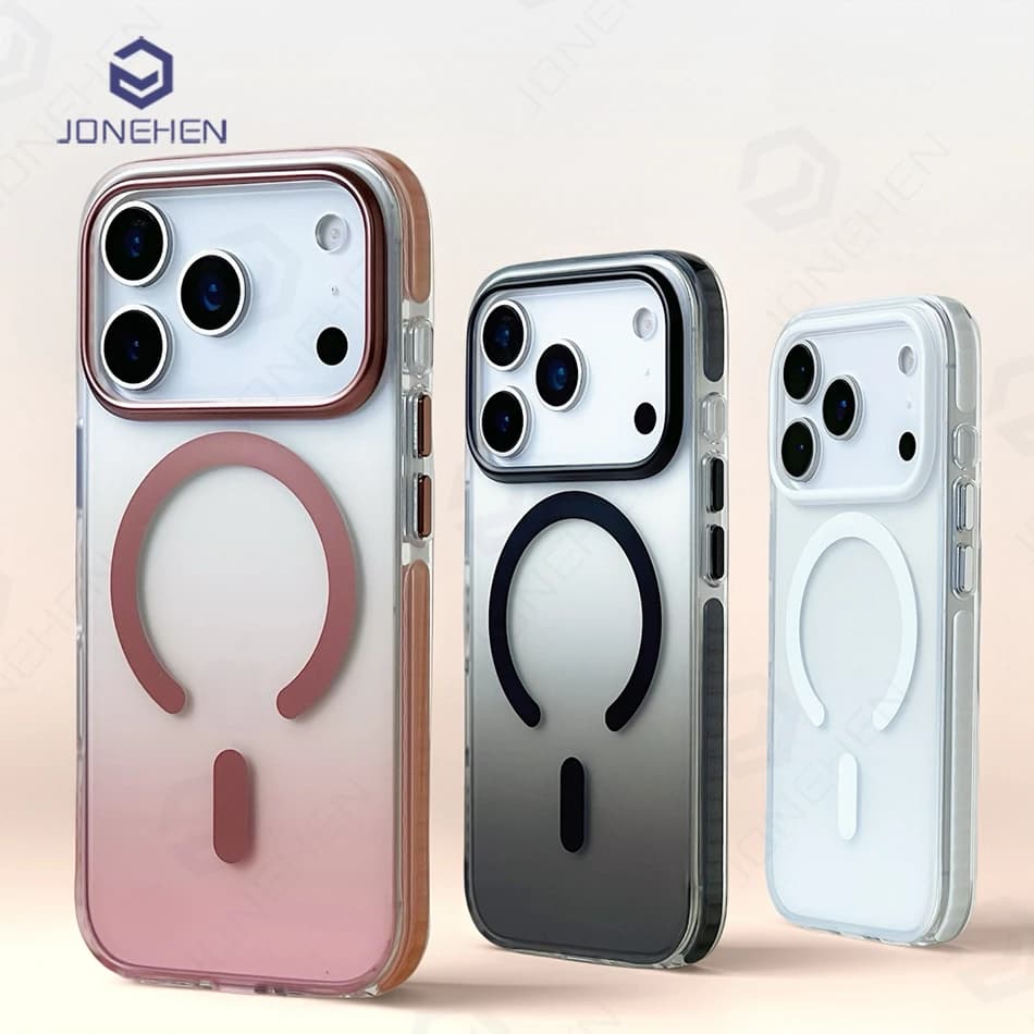 High-end High-end High-end Transparent Strong Magnetic Anti-shock For iPhone 17 Air 16 15 14 Pro Max 17p For Magsafe Charge Cover