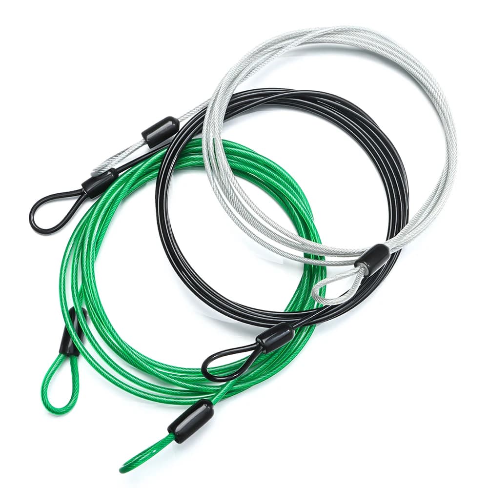 0.5/1/2M Accessori Per Biciclette Filo di Blocco Della Bicicletta Ciclismo Forte Cavo In Acciaio Blocco MTB Bici Da Strada Corda di Blocco antifurto di Sicurezza